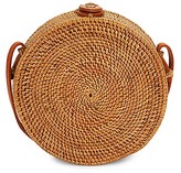 Koret Rattan Circle Shoulder Bag