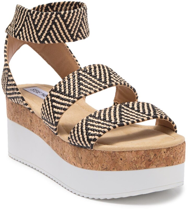 steve madden glyn 3 platform sandal