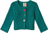 Thumbnail for your product : Frugi Green Cable Knit Cardigan