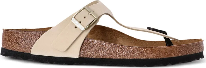 Birkenstock Gizeh leather flip flops