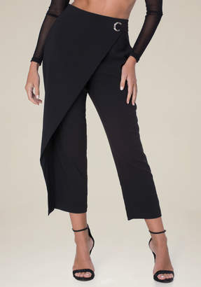 Bebe Front Crossover Trousers