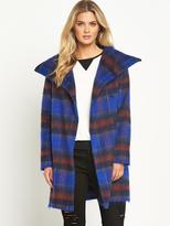 Thumbnail for your product : French Connection Kazan Check Coat