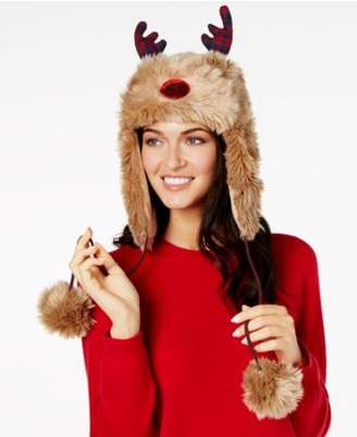 Collection XIIX Reindeer Faux-Fur Trapper Hat