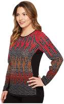 Thumbnail for your product : Nic+Zoe Petite Sunset Top Women's Short Sleeve Pullover