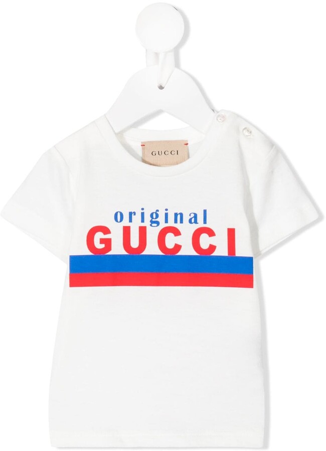 Gucci Children original Gucci-print T-shirt - ShopStyle Boys' Tees