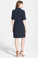 Thumbnail for your product : MICHAEL Michael Kors Roll Sleeve Belted Shirtdress (Regular & Petite)