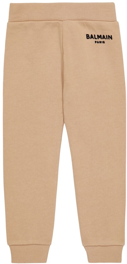 Balmain Kids Baby cotton jersey sweatpants