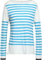 Thumbnail for your product : Majestic Filatures Striped Cashmere Sweater