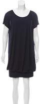 Thumbnail for your product : Stella McCartney Short Sleeve Mini Dress Navy Short Sleeve Mini Dress