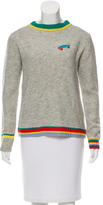 Thumbnail for your product : Mira Mikati Skateboard Patch Cashmere Sweater w/ Tags