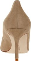 Thumbnail for your product : Manolo Blahnik Suede BB-Nude