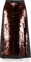 Sequin-Embellished Pencil Skirt 