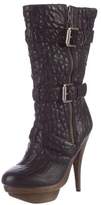 Thumbnail for your product : Elizabeth and James Leather Platform Boots