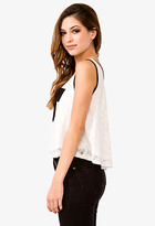 Thumbnail for your product : Forever 21 Contrast Bow Lace Tank