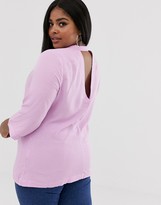 Thumbnail for your product : i.Scenery cut out back blouse