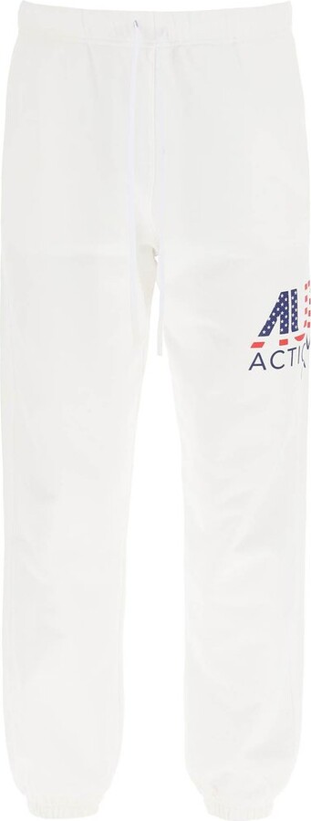 AUTRY Logo Printed Drawstring Joggings