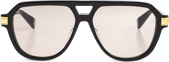 Balmain Eyewear Francoise II Geometric Frame Sunglasses