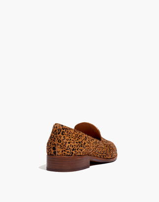 Madewell The Frances Loafer in Mini Leopard Calf Hair