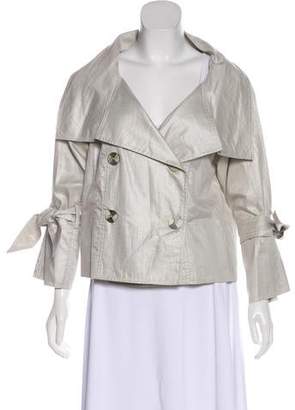 Charles Chang-Lima Long Sleeve Button-Up Jacket