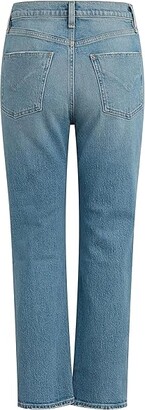 Hudson Jade High-Rise Straight Loose Fit Crop in Paradise (Paradise) Women's Jeans