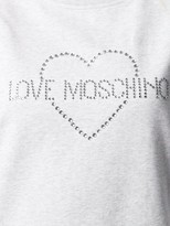 Thumbnail for your product : Love Moschino studded logo T-shirt dress