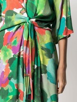 Thumbnail for your product : Essentiel Antwerp Abstract-Print Knot-Detail Dress