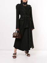 Thumbnail for your product : Boyarovskaya Cut-Out Oversized Trench Coat