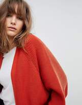 Thumbnail for your product : ASOS DESIGN eco chunky cardigan in soft yarn