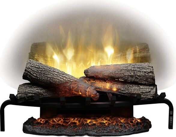 Dimplex DimplexRevillusion25.6"Wx19"Hx13"DElectricFireplaceLogSetwithAshmat-Black,RLG25