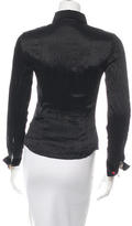 Thumbnail for your product : Roberto Cavalli Silk Long Sleeve Top