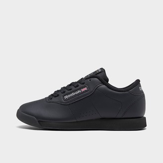 black reeboks womens