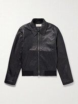 Thumbnail for your product : Officine Generale Charles Slim-Fit Leather Jacket