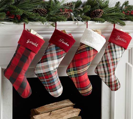 Plaid Stockings