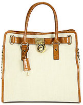 Thumbnail for your product : MICHAEL Michael Kors Hamilton Canvas North South Tote