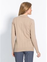Thumbnail for your product : La Redoute CHARMANCE Sweater with Polo-Style Colla, Ribbed Edging