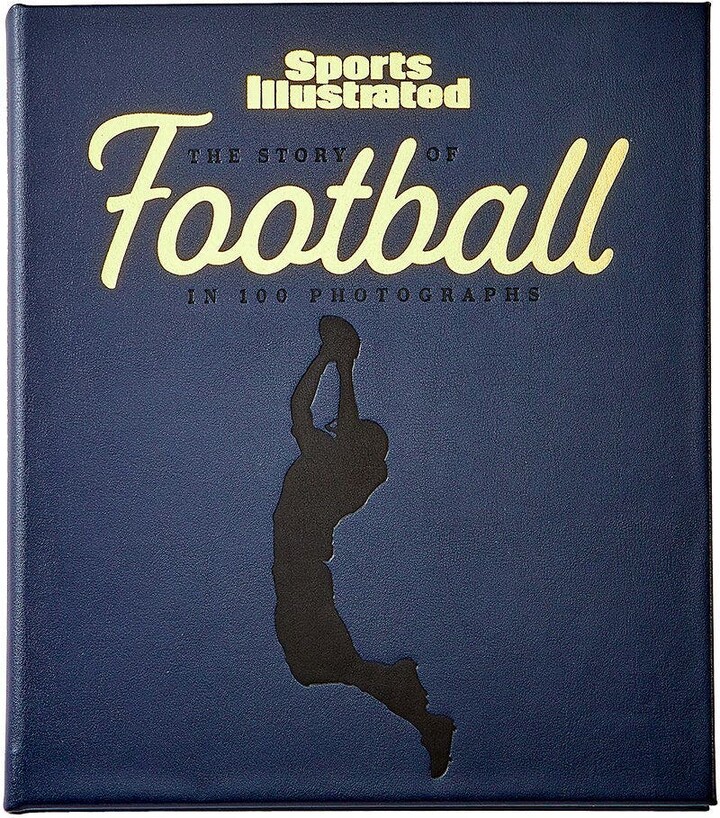 Graphic Image The Story of Football Leather Coffee Table Book