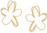 Thumbnail for your product : Oscar de la Renta botanical scribble earrings