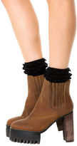 Thumbnail for your product : K. Bell The Triple Ruffle Crew Sock