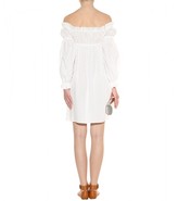 Thumbnail for your product : Alexander McQueen Cotton broderie anglaise dress