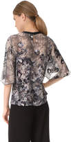Thumbnail for your product : Yigal Azrouel Printed Burnout Tee