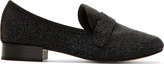Thumbnail for your product : Repetto Black Shimmering Michael Penny Loafers