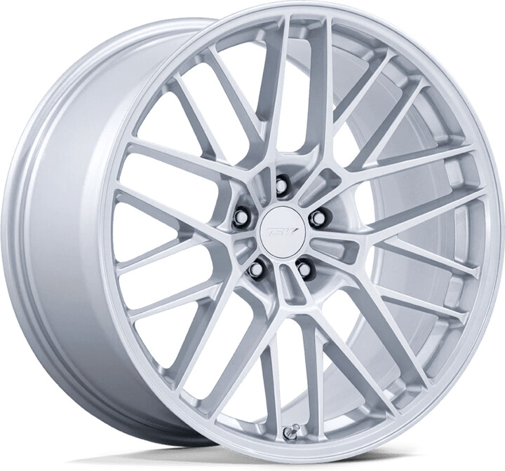 TSW Flow Formed Aluminum Wheel TW001 19x10.5 5x4.5 G-SLVR 25mm, TW001SX19051225