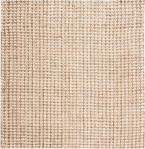 Safavieh NaturalFiberNF186HandLoomedIndoorAreaRug-Ivory/LightBrown-7'x7'