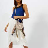 Thumbnail for your product : SALAR Women's Mimi Elvis Fringe Bag - Taupe