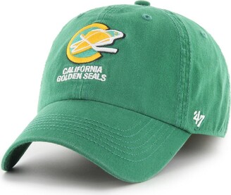 Men's California Seals Kelly Green Logo Flex Hat