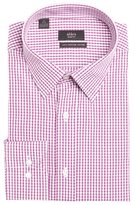 Thumbnail for your product : Alara white and red gingham check cotton point collar dress shirt