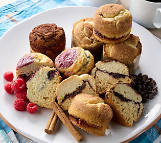 Steiner's Coffee Cake of New York Steiner's (8) 3.35-oz Gluten Free Coffee Cakes