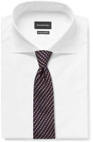 Thumbnail for your product : Ermenegildo Zegna White Cutaway-Collar Cotton-Poplin Shirt