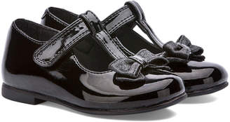 Rachel Black Patent Bow-Accent Molly Mary Jane