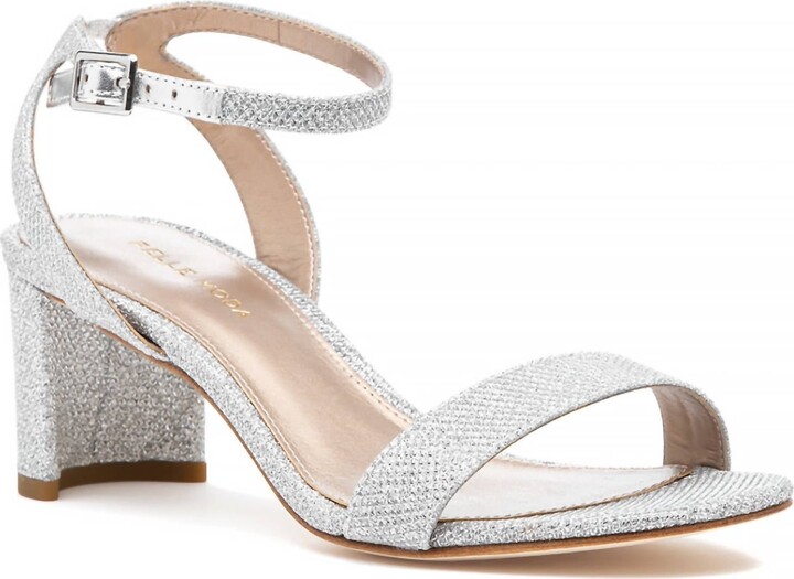 Pelle Moda Women's Moira 2 Sandal In Silver
